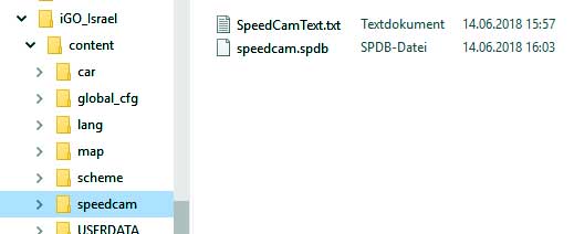 speedcam structure